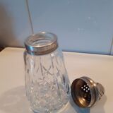 Saupoudreuse sucrier en cristal