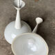 pair of pendants by Mathieu Matégot for Holophane