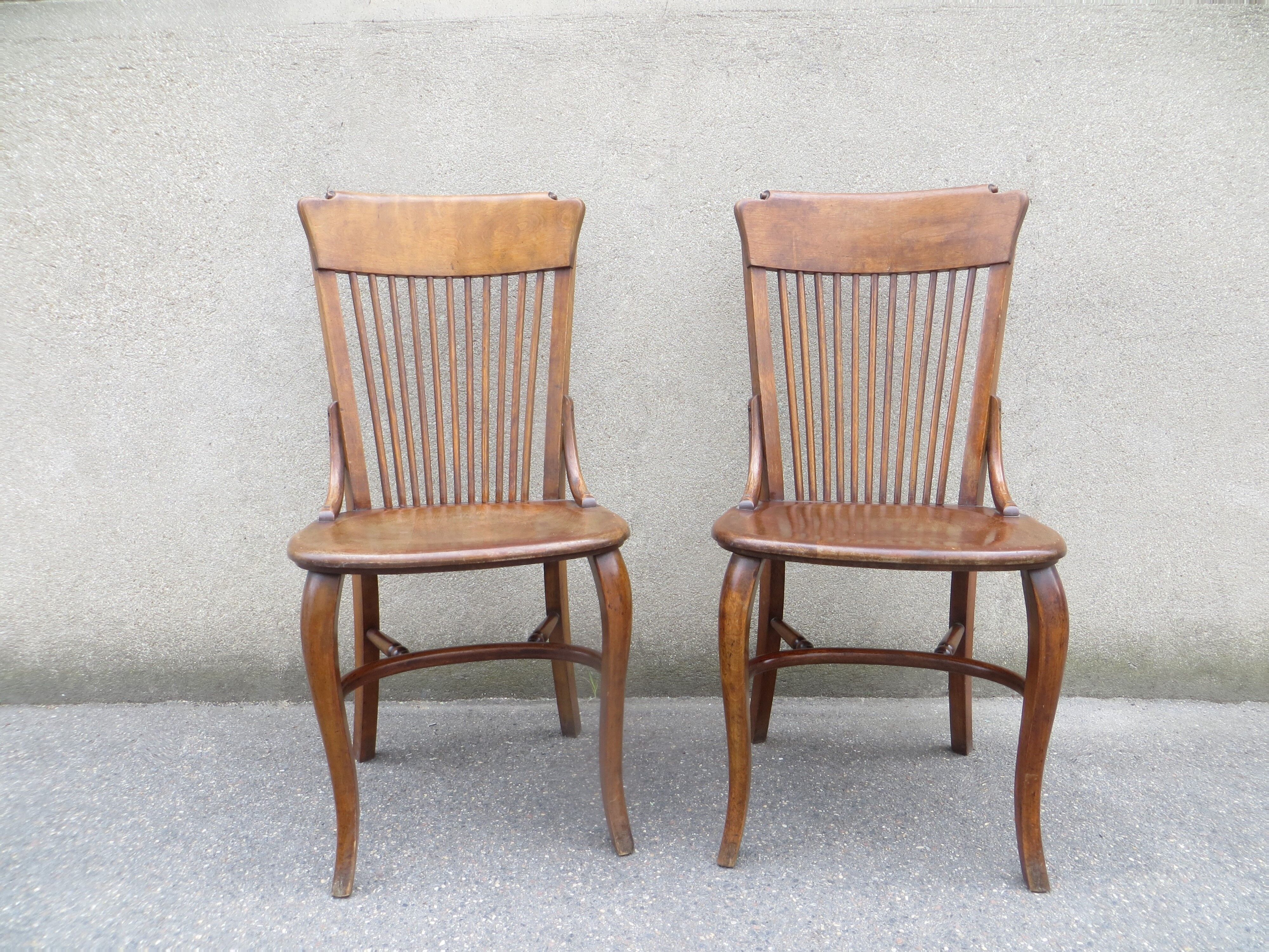 Pair of Windsor chairs