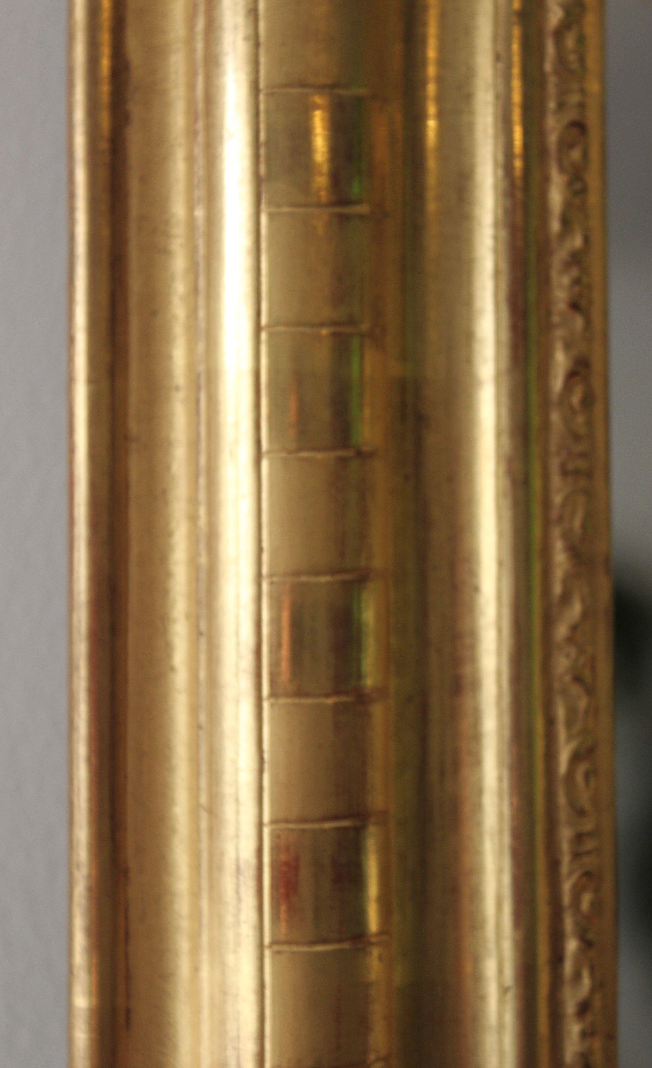 Mirror louis philipe gilded with gold leaf