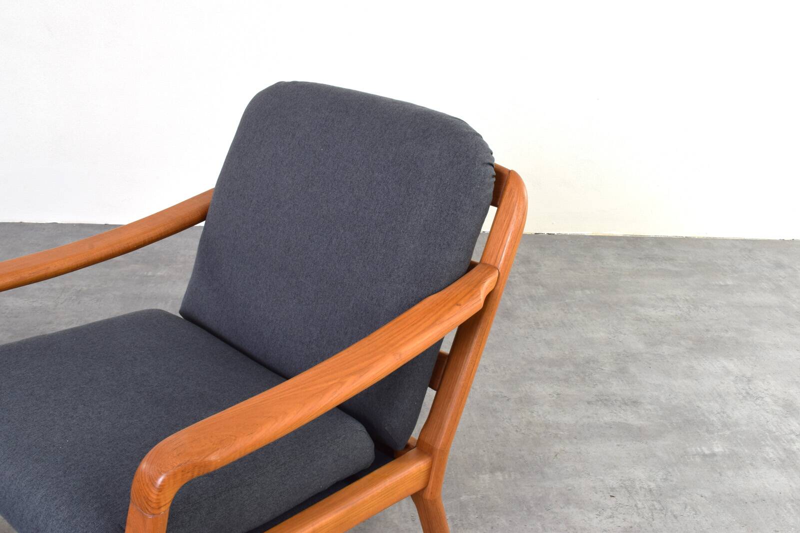 Mid-Century Danish Teak Lounge Chair by Dyrlund, 1970s.