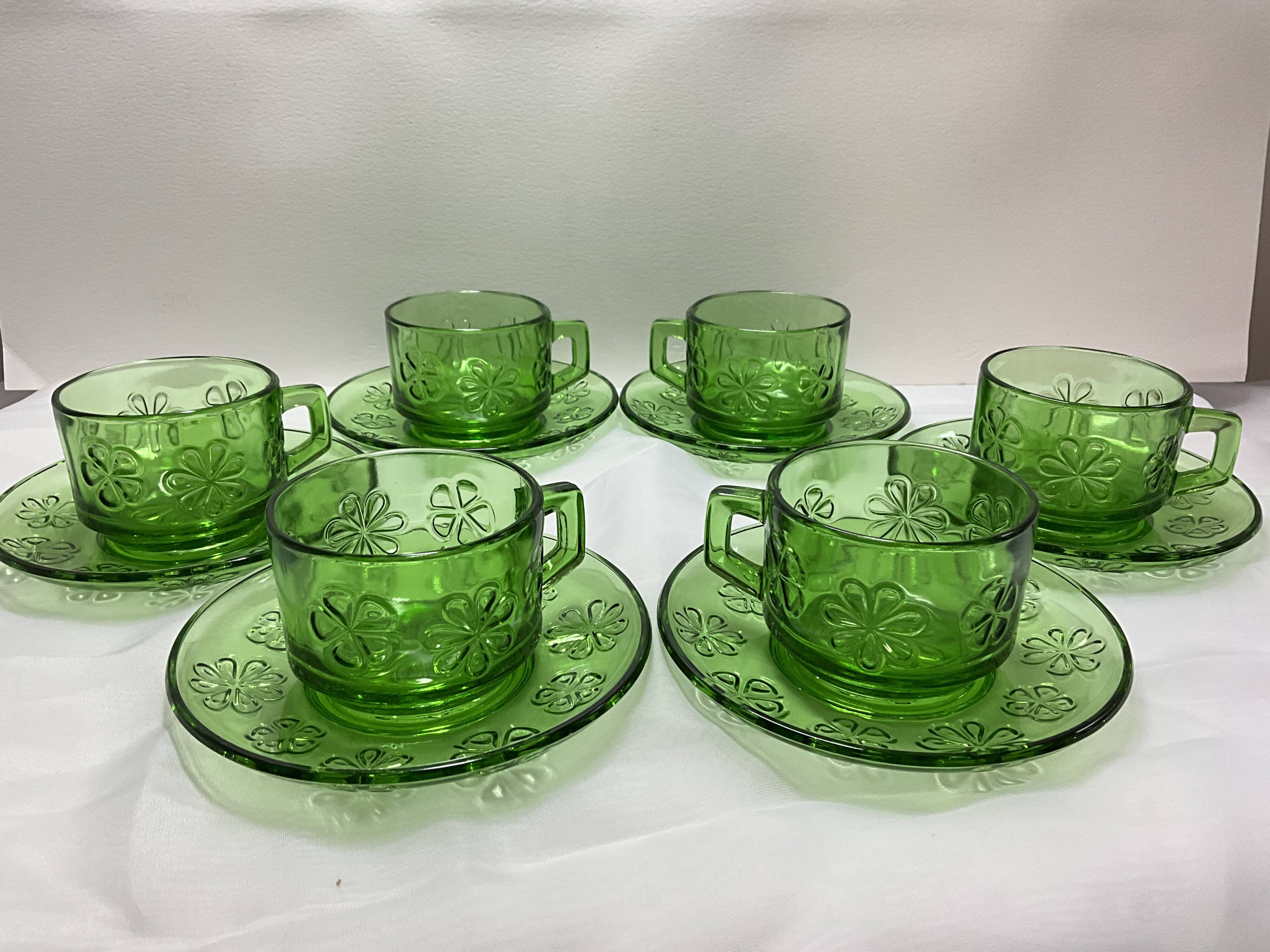 Emerald green vereco coffee service