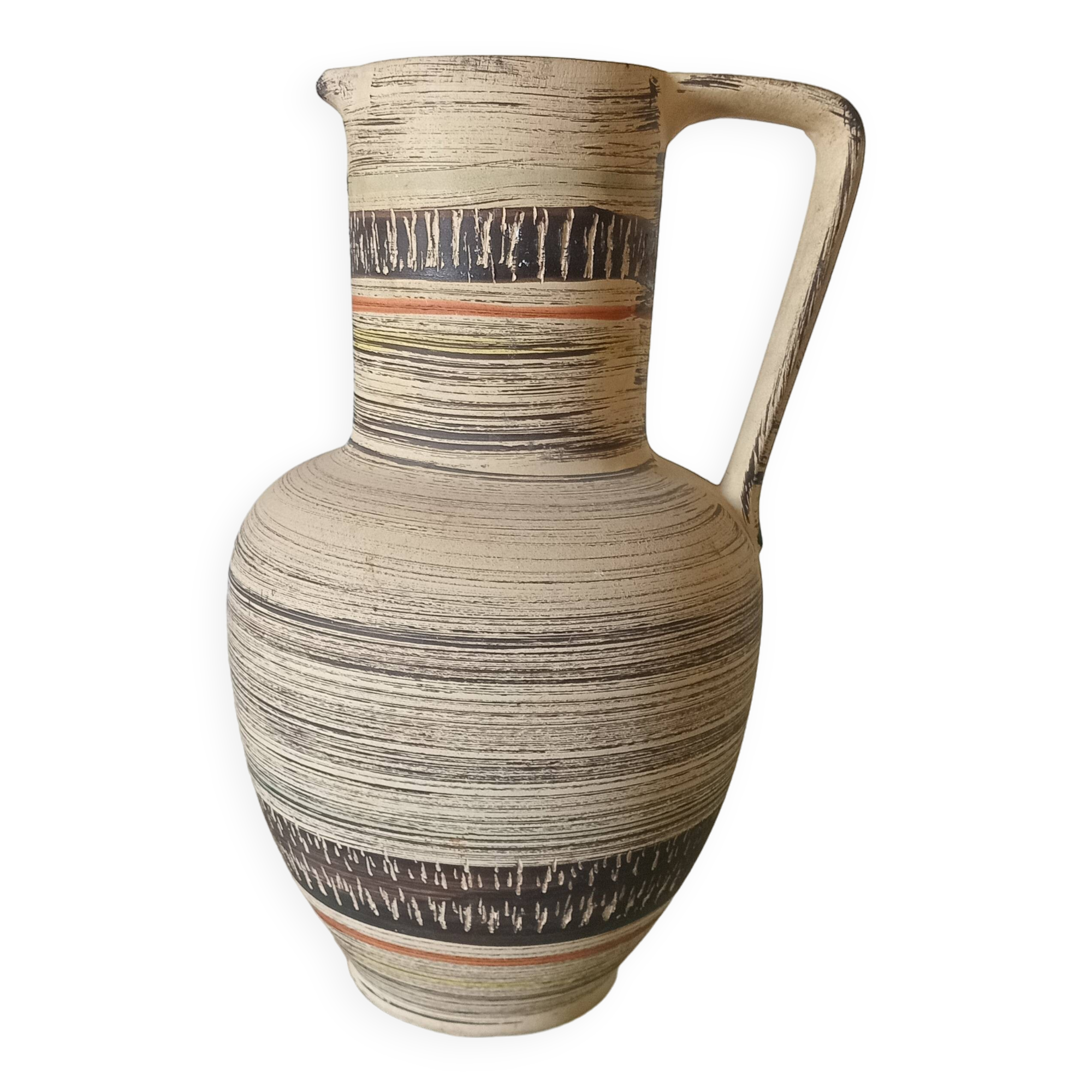 Large spara ceramic vase from the 70s