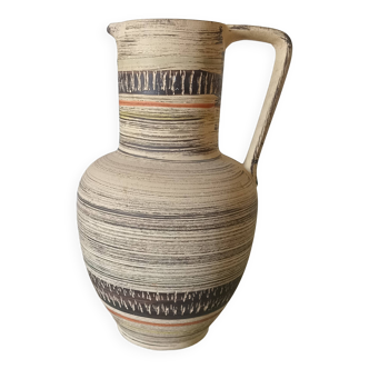 Grand vase en céramique spara des années 70