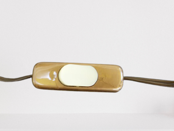 Gilded bronze bedside lamp