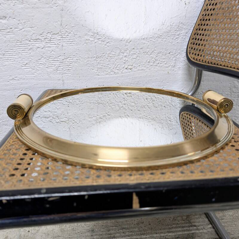 Art Deco mirrored tray