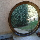Vintage mirror year 70 smoked plexi