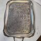 Large silver-plated serving tray Alpha Plate Viners of Sheffield