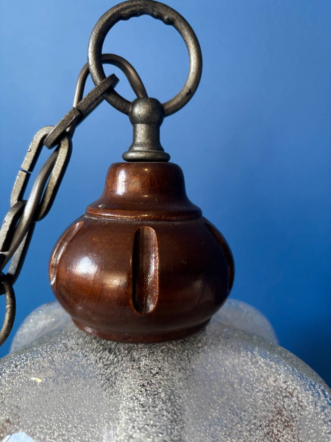 Tulip pendant light in Murano chandelier style Mazagran