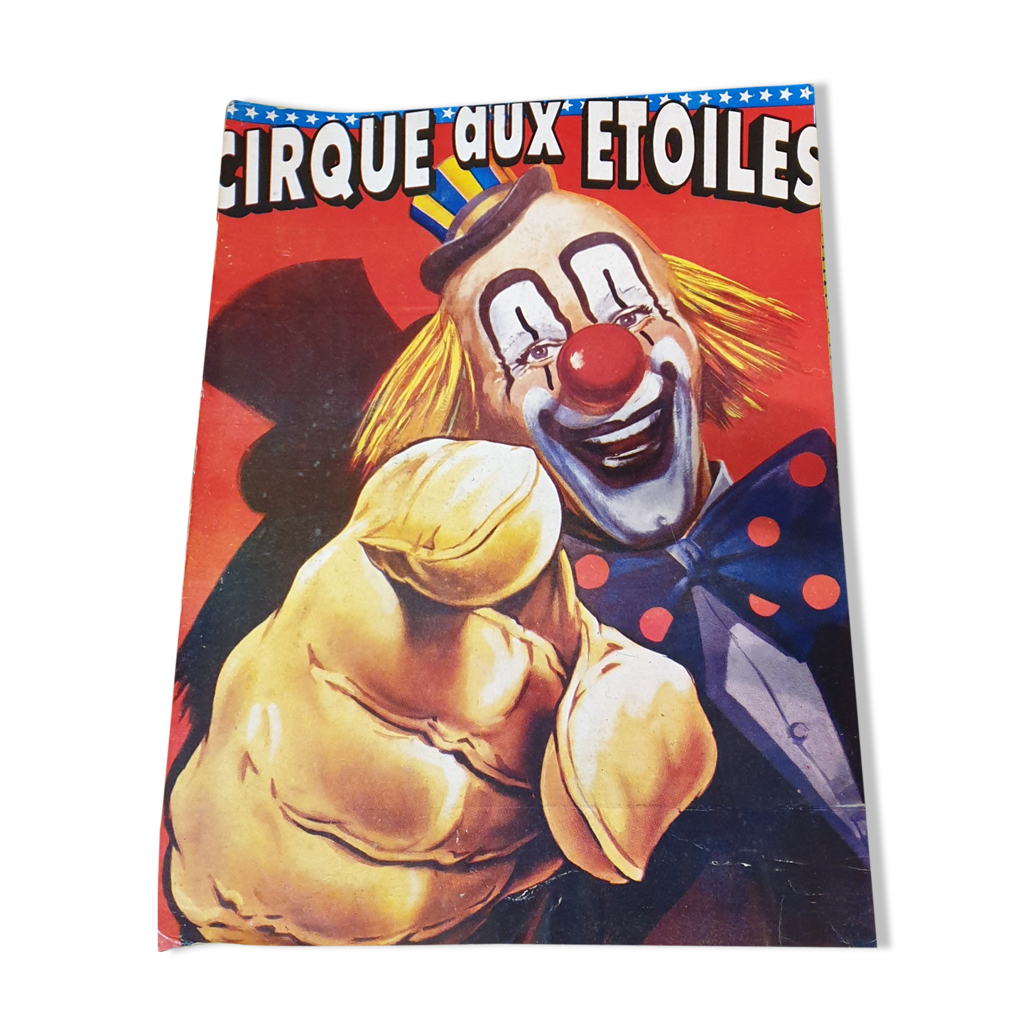 Cardboard poster cirque