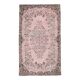 5x9 Light Pink Handmade Wool Turkish Rug 266x157Cm