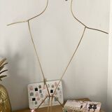 Golden postcard display