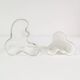 Mid Century pair of vases - glass vessels, Littala, designed by Alvar Aalto, Finland, 1980s.