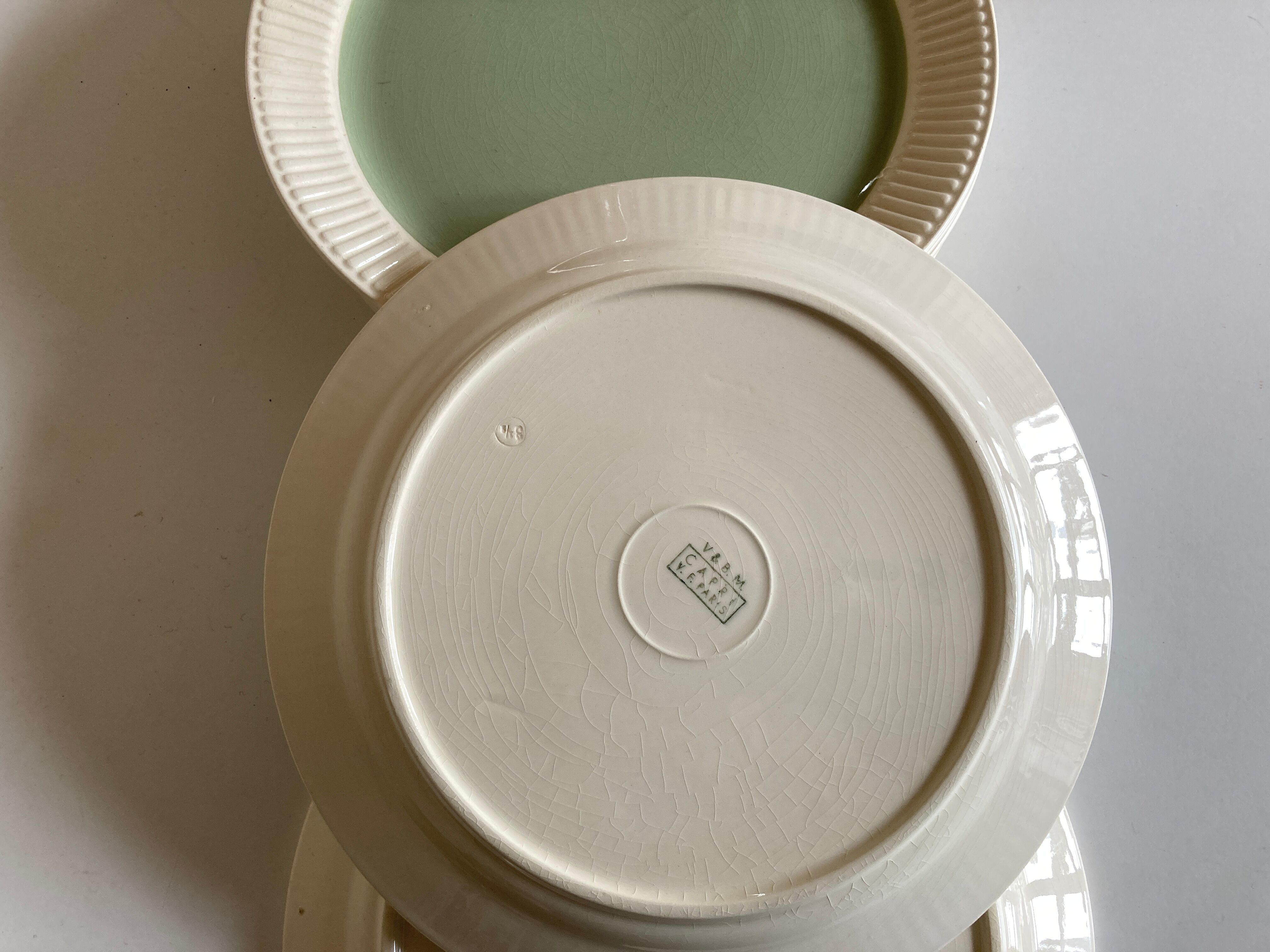 Set 8 plates Capri Villeroy - Boch 1950