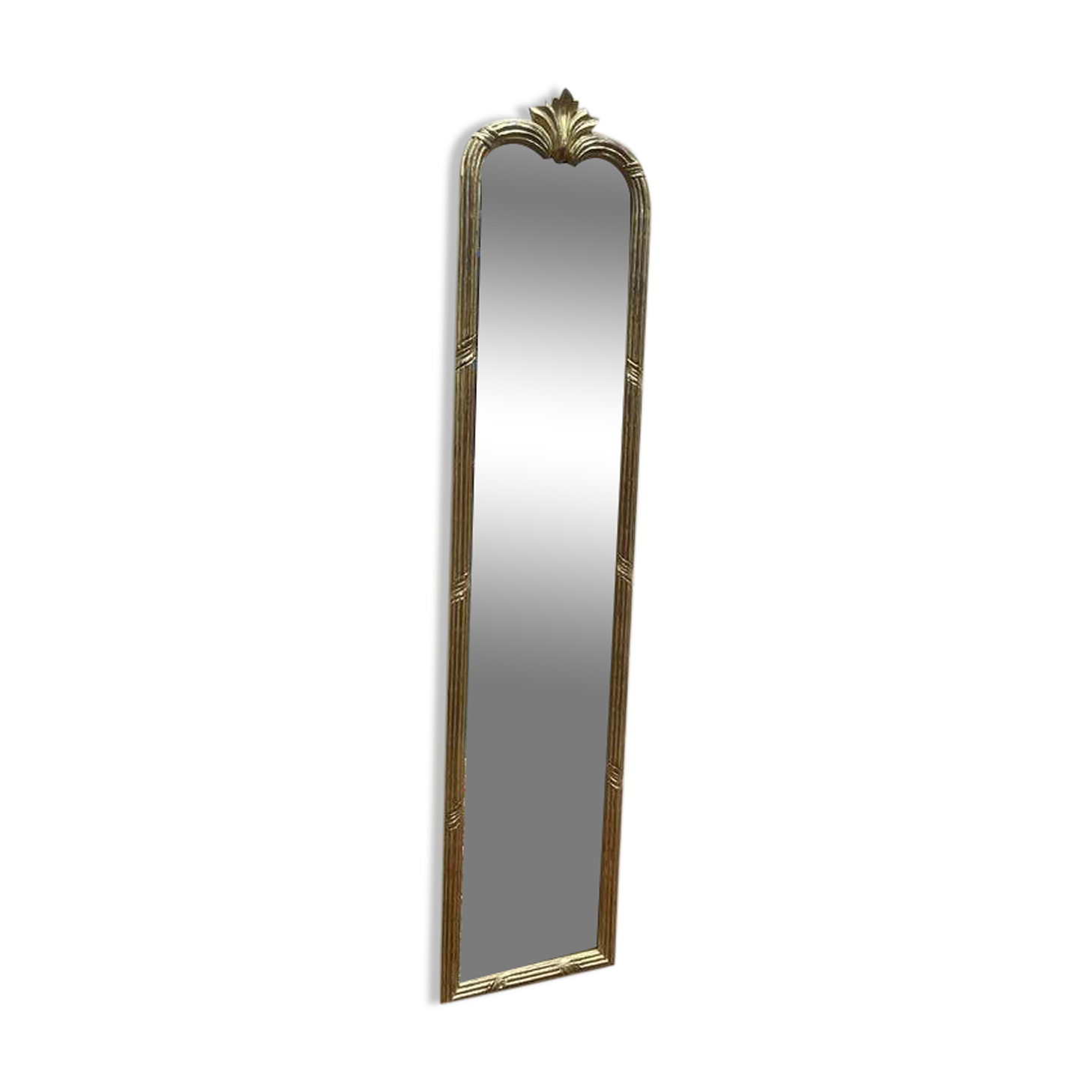 Petit miroir en bois doré de style Napoléon III