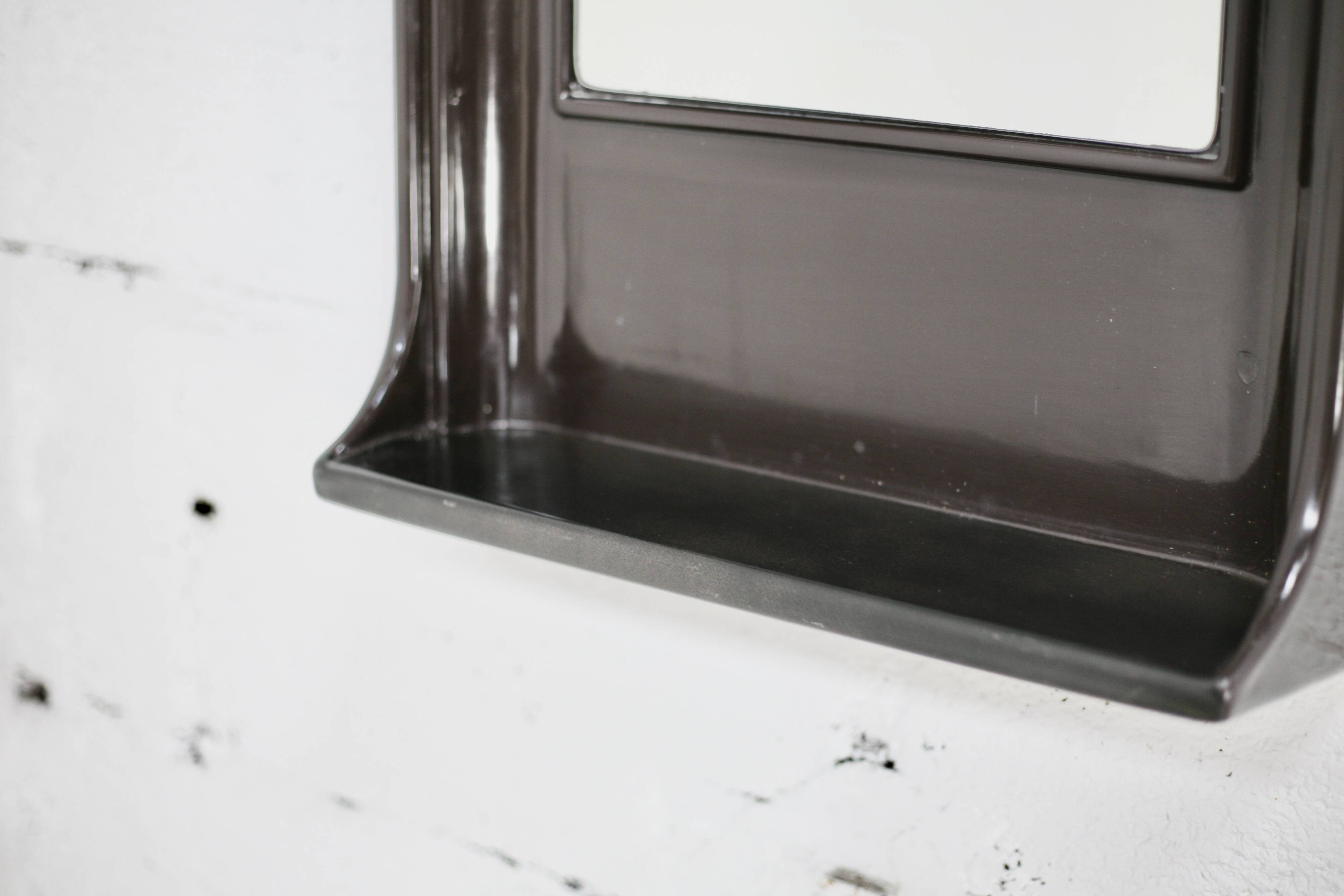 Jean Garçon. Miroir Formag. Plastique. Circa 1970