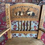 Artisanal children's chair