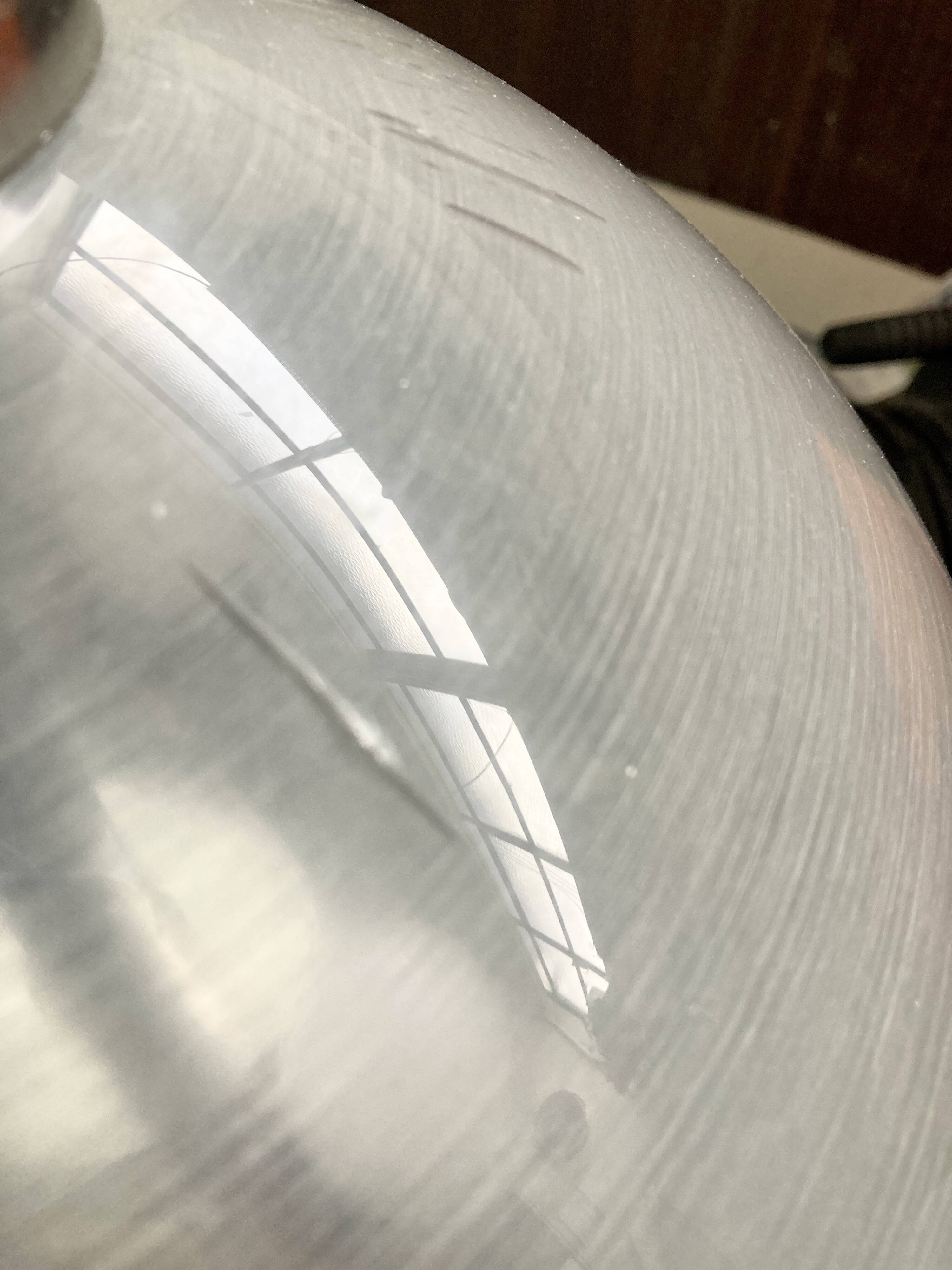 Vintage Marblarte Lamp Turned Marble Base – Chrome Dome