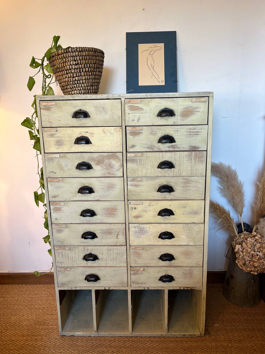 Vintage trade/workshop furniture