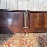 Lit - Banquette époque Empire en acajou