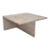 Square Travertine Coffee Table by Up & Up Italy, 1970s
