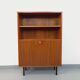 Vintage Scandinavian modernist style teak storage bookcase