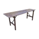 Table de banquet pliable vintage