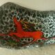 Empty pocket cup in ceramic from Vallauris the deer signed Luc years 1950 -1960*