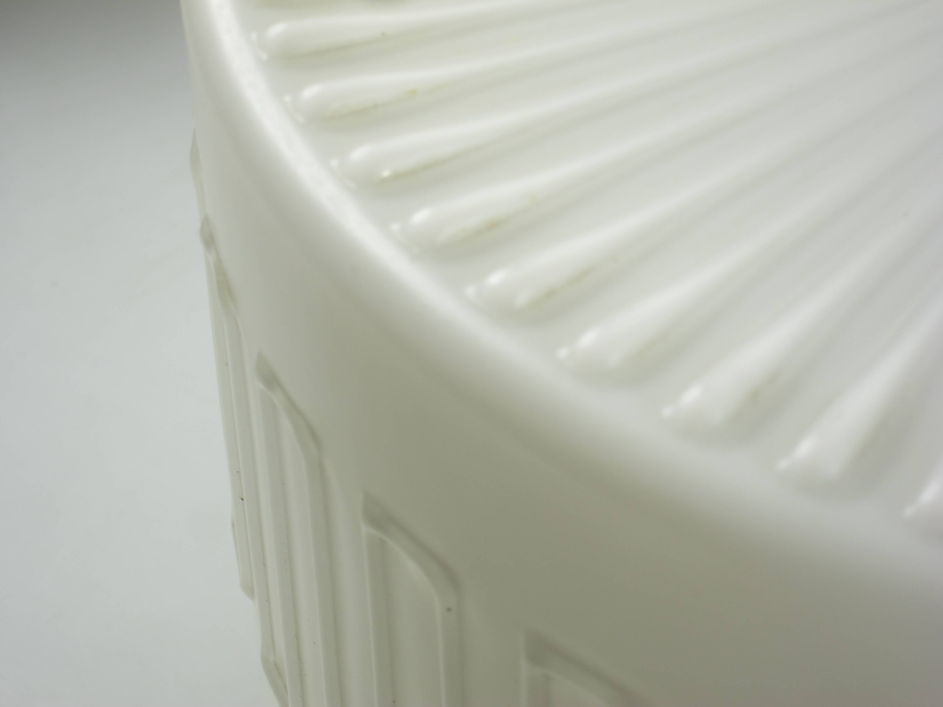 Set of Two 1930s German Art Deco Ceiling Lights, Wila Leuchten, Opal Glass