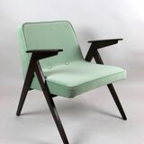 Light Green Bunny Armchair by Józef Chierowski, 1970s