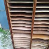 Meuble classeur 3 volets ancien