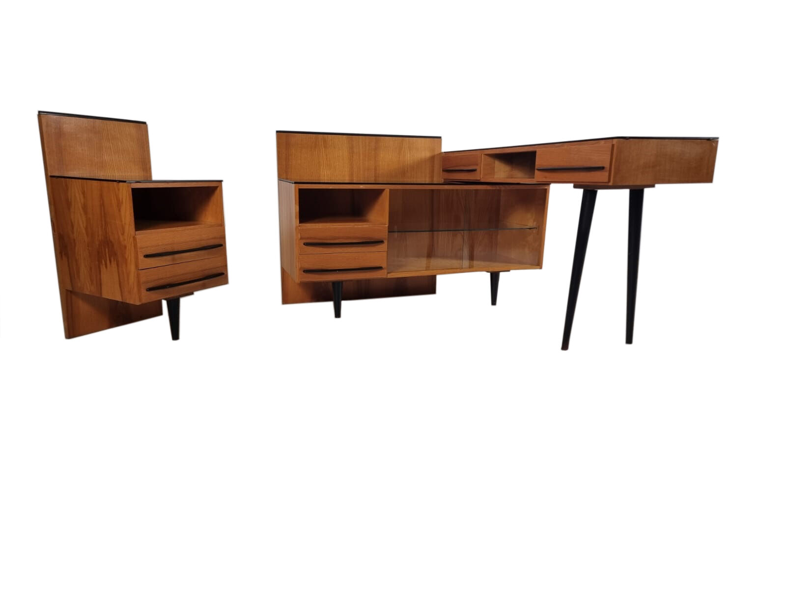 Desk by mojmir pozar for up závody, 1960s, set of 2
