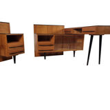 Desk by mojmir pozar for up závody, 1960s, set of 2