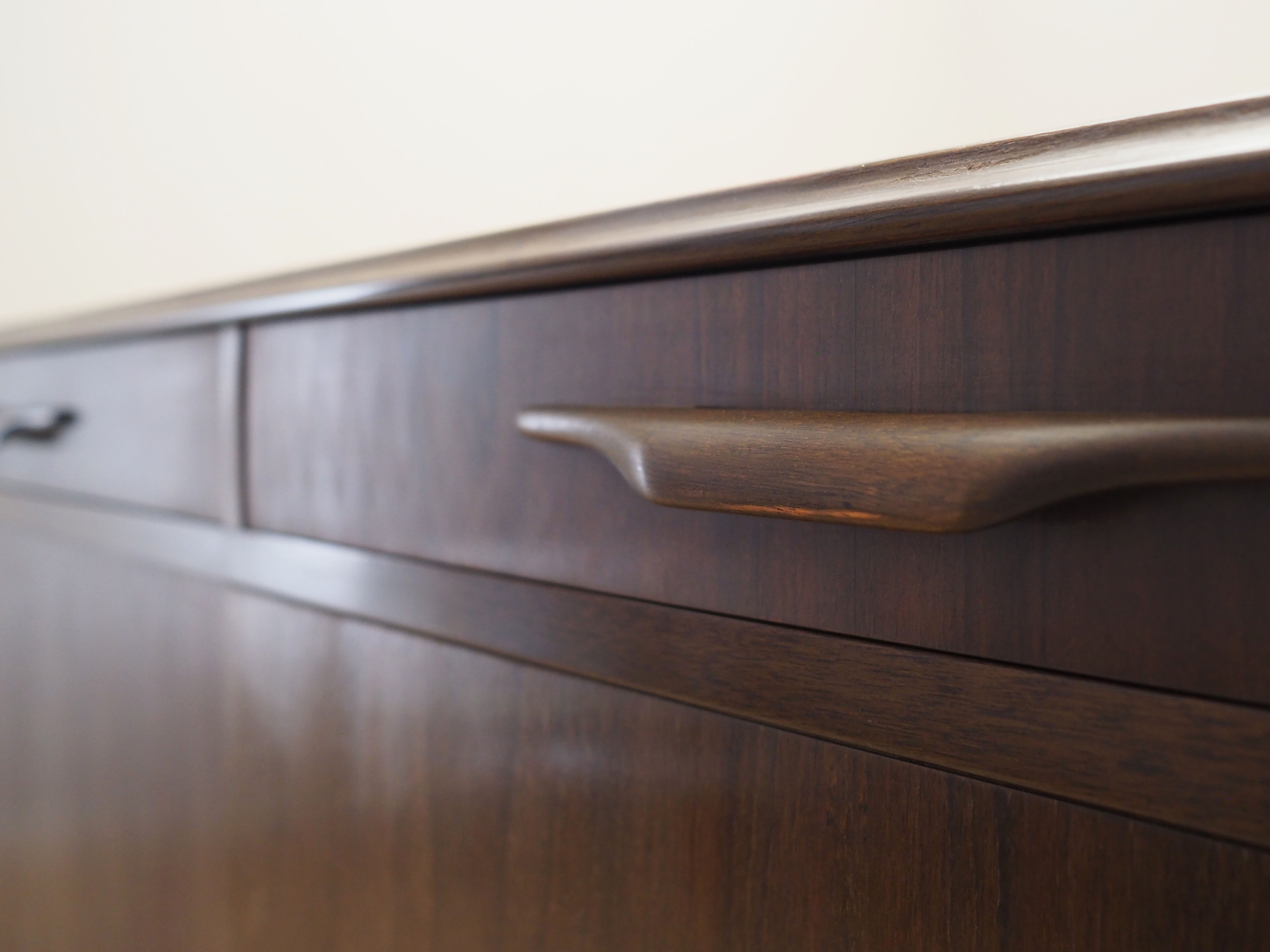 Walnut sideboard, Danish design, 1960s, production: Denmark