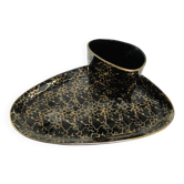 Smoker's set, mid-century modern, porcelain, Chodzież, Poland, 1970s.