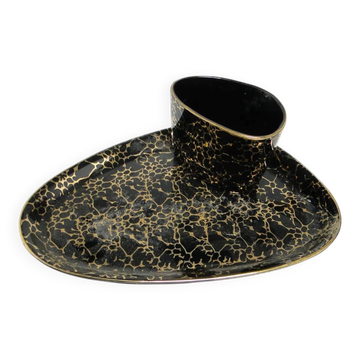 Smoker's set, mid-century modern, porcelain, Chodzież, Poland, 1970s.