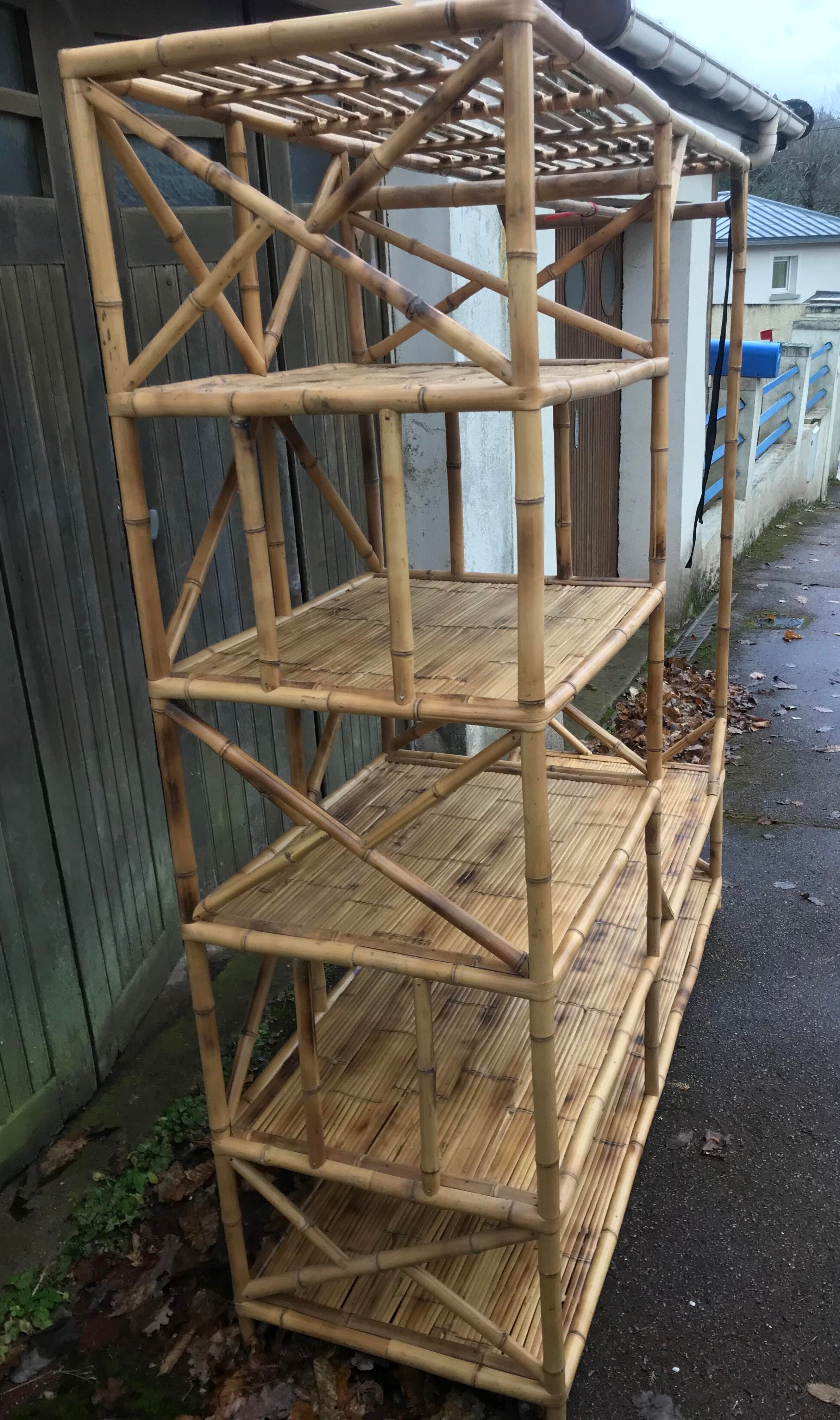 Bamboo wardrobe cabinet from Madagascar