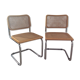 Paire de chaises Marcel Breuer Cesca B32