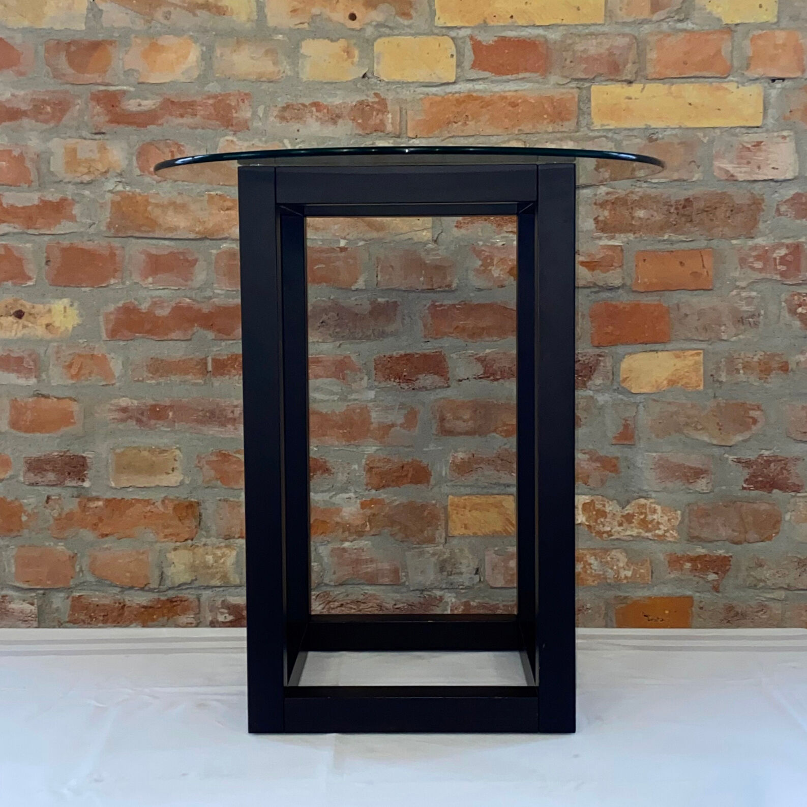 Vintage minimalist side table, Austria 1990s