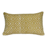 Mustard yellow Dokmai cushion 30x50 cm