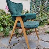 Set of 4 Roger Landault armchairs