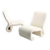 pair of "etcetera" armchairs by Jan Ekselius