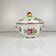 Small soup tureen KG Lunéville, model "Réverbère", rose pattern.