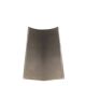 Steel vase by Dominique Imbert, 1970s