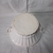 Corbeille faience blanche