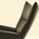 Wing chair & matching ottoman – CH445 & CH446 – by Hans Wegner