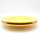 Set of 2 yellow ceramic plates