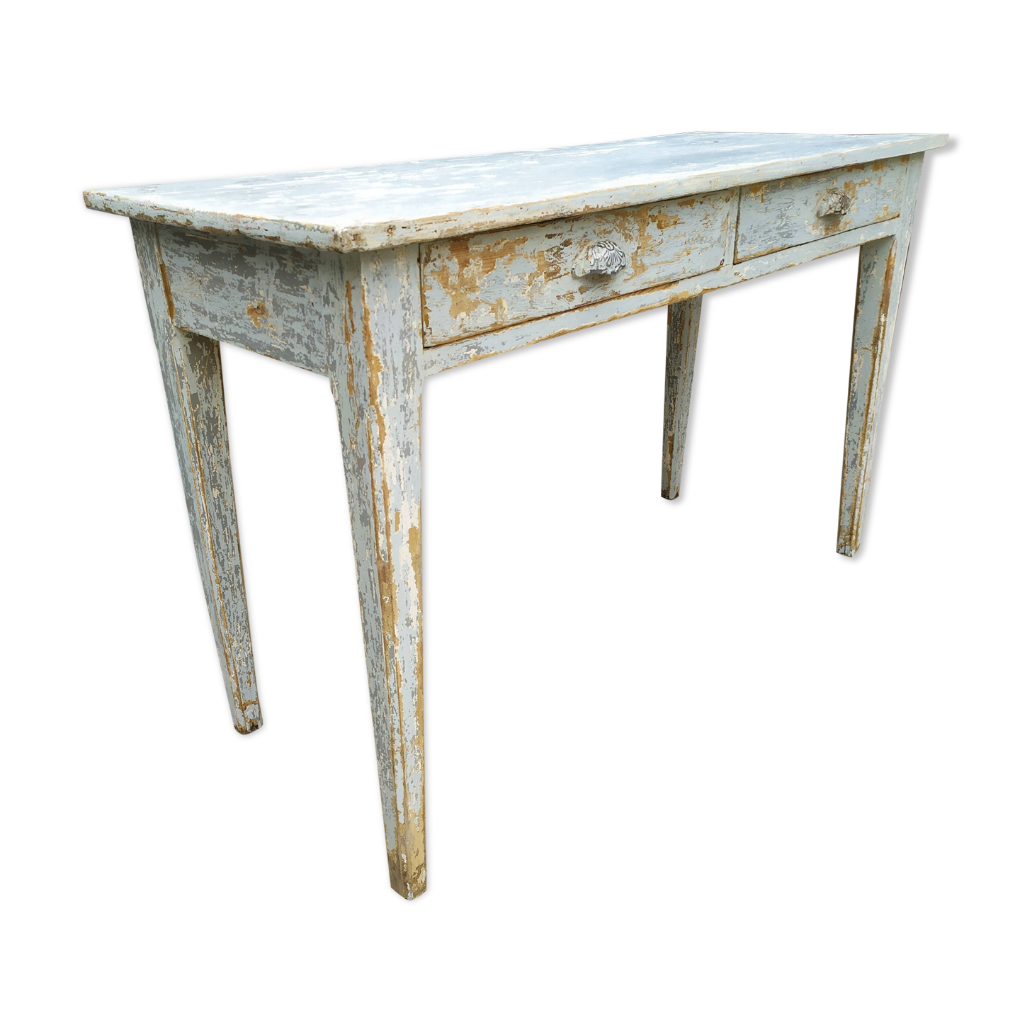 Rustic skated console table