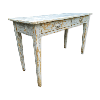 Rustic skated console table