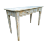 Table console rustique patiné